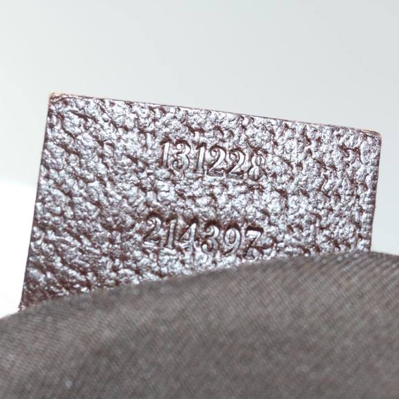 GUCCI GG Canvas Web Sherry Line Hand Bag Beige Red Green 181228 Auth ep4035 - Picture 12 of 16